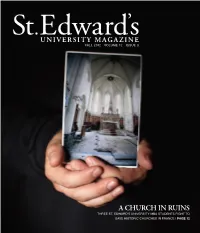 St. Edward's University Magazine Fall 2012 Issue