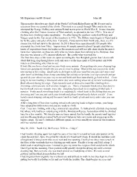 My Experience on Mt. Everest. John All