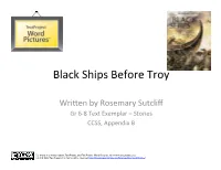 Black Ships Before Troy
