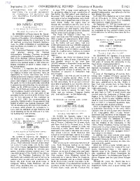 CONGRESSIONAL RECORD— Extensions of Remarks E1821 HON
