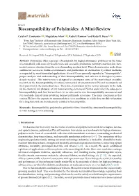 Biocompatibility of Polyimides: a Mini-Review