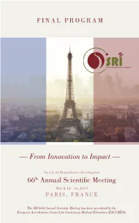Final Program