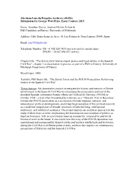 Jonathan Sherry, Andrew Mellon Fellow & Phd Candidate in History, University of Pittsburgh