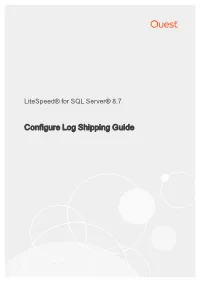 Litespeed for SQL Server