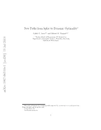 New Paths from Splay to Dynamic Optimality∗