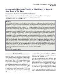 Assessment of Economic Viability of Wind Energy in Nepal: a Case Study of Ten Sites