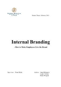 Internal Branding