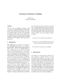 Performance Evaluation of Tcpdump