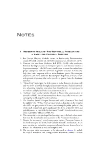 1 Redeeming Ireland: the Historical Problem and a Model for Cultural Analysis