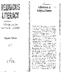 A D~Cflonary of Reng~Ous Lfteracy