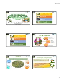 Authentication of Introduction Ficus Deltoidea Variety Kunstleri for Deltozide Method Phytopharmaceutical Product Result