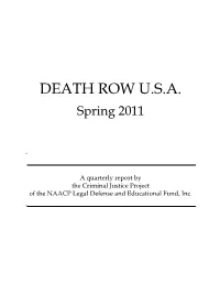 Death Row U.S.A