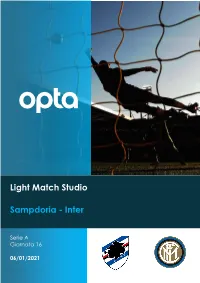 Light Match Studio Sampdoria