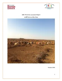 1 DRC Protection Assessment Report in IDP Sites in Afder Zone October
