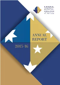 2016 NJCA Annual Report