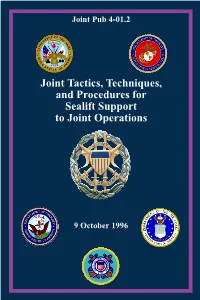 JP 4-01.2 JTTP for Sealift Support to Joint Operations