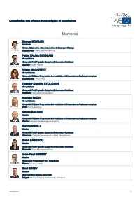 Liste Des Membres
