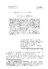 On History of Epsilontics