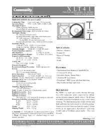 Xlt41 Two-Way Multi-Angle / Pa System with 90° X 40° Hf Horn