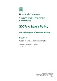 A Space Policy