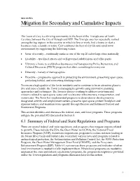 Mitigation for Secondary and Cumulative Impacts