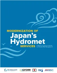 Modernization of Japan's Hydromet Services