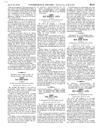 CONGRESSIONAL RECORD— Extensions Of