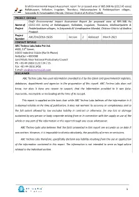 1 PROJECT DETAILS Name of Project Draft Environmental Impact