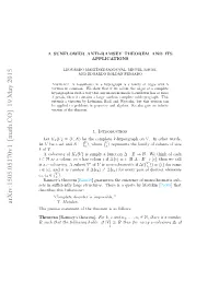 A Sunflower Anti-Ramsey Theorem and Its Applications