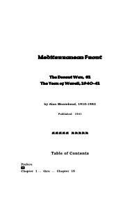 Mediterranean Front