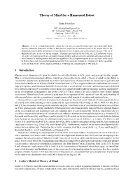 Theory of Mind for a Humanoid Robot