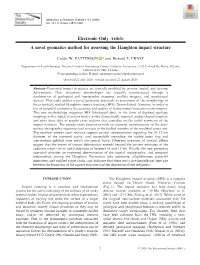 A Novel Geomatics Method for Assessing the Haughton Impact Structure