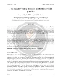 Text Security Using Lossless Portable Network Graphics