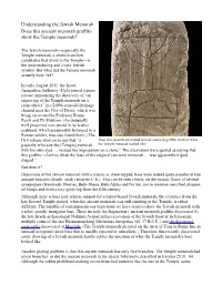 Understanding the Jewish Menorah Does This Ancient Menorah Graffito Show the Temple Menorah?