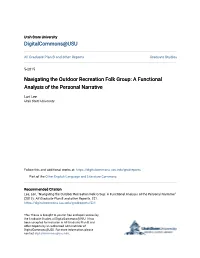 A Functional Analysis of the Personal Narrative