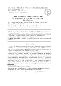 Cubic Transmuted Uniform Distribution: an Alternative to Beta and Kumaraswamy Distributions Md