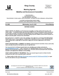 June 23, 2021 Virtual Meeting
