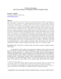 The Core of the Apple: Dark Value and Degrees of Monopoly in Global Commodity Chains