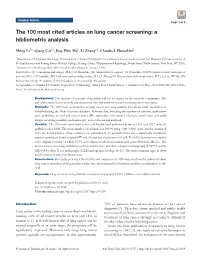 A Bibliometric Analysis