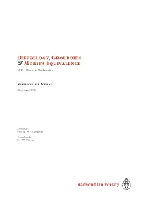 Diffeology, Groupoids & Morita Equivalence
