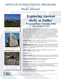Exploring Ancient Sicily at Palike'