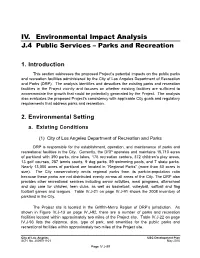 IV.J.4 Public Services