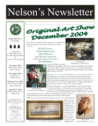 Nelson's Newsletter