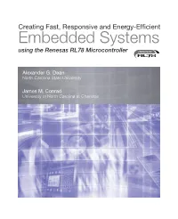 Using the Renesas RL78 Microcontroller