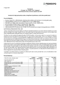 2021 Half Year Results
