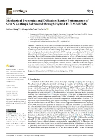 Mechanical Properties and Diffusion Barrier Performance of Crwn Coatings Fabricated Through Hybrid Hipims/RFMS