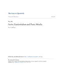 Sartre, Existentialism and Panic Attacks Eric H
