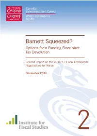 Barnett Squeezed? Options for a Funding Floor After Tax Devolution