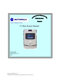 Motorola V3-Razr Repair Manual KS-042050-V1.2.Pdf