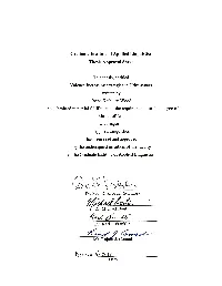 Valence-Increasing Strategies in Urim Syntax Written by Joyce Kathleen Wood and Submitted in Partial Fulfillment of the Requirements for the Degree of Master of Arts